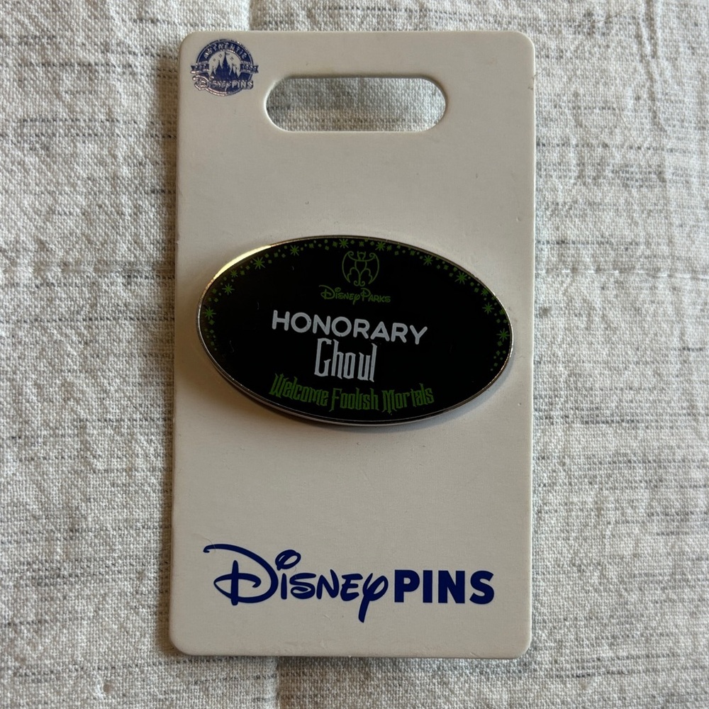 Disney Pins— Haunted Mansion Honorary Ghoul pin